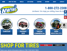 Tablet Screenshot of nwtire.com